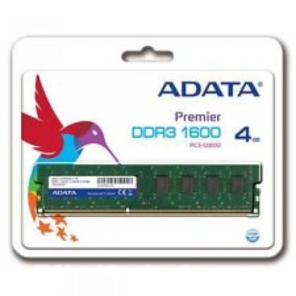 ADATA 4GB DDR3 1600 BUS DESKTOP RAM